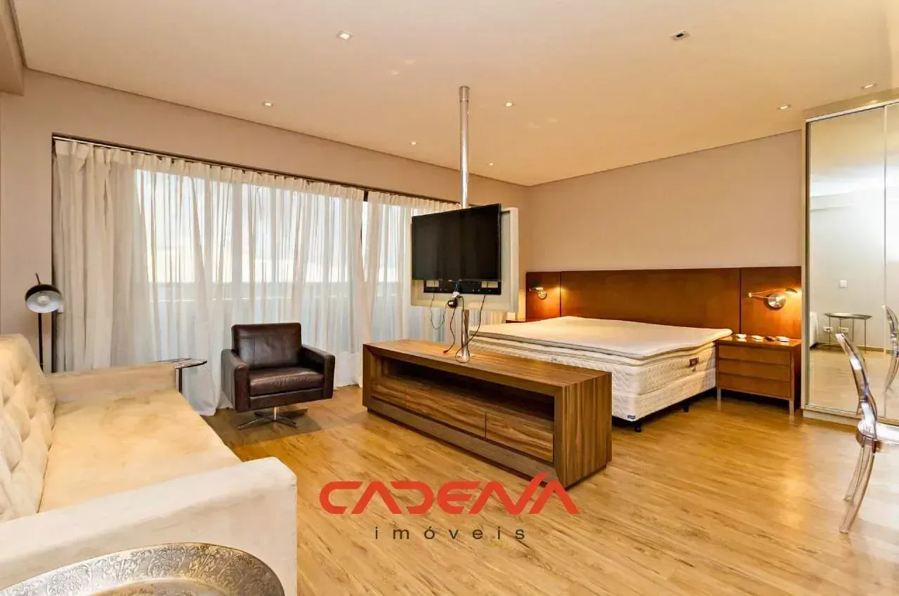 Studio mobiliado de 37 m² com vaga e cozinha integrada — photo 2