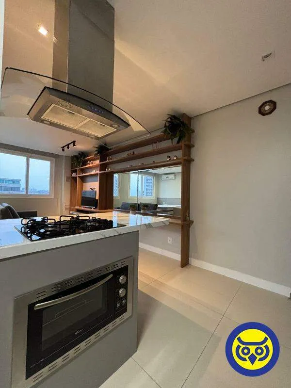 38 m² furnished studio with an open-plan kitchen — photo 17