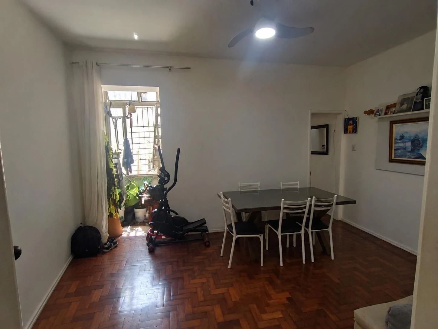 Wood or laminate floors in a 2-bedroom apartment, 51 m² — photo 8