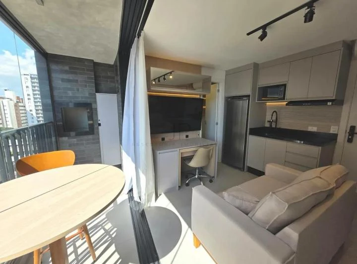 Furnished studio apartment 26 m² with 1 bedroom — photo 6