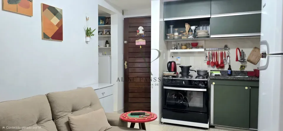One-bedroom apartment with a washing machine — photo 2