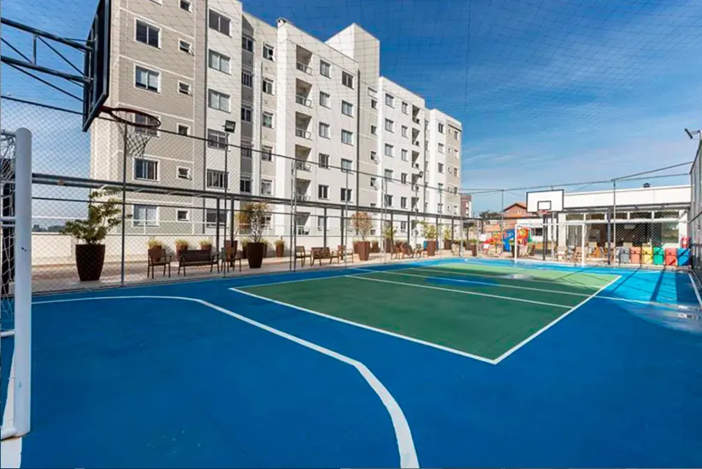 Unfurnished apartment with 2 bedrooms and balcony grill