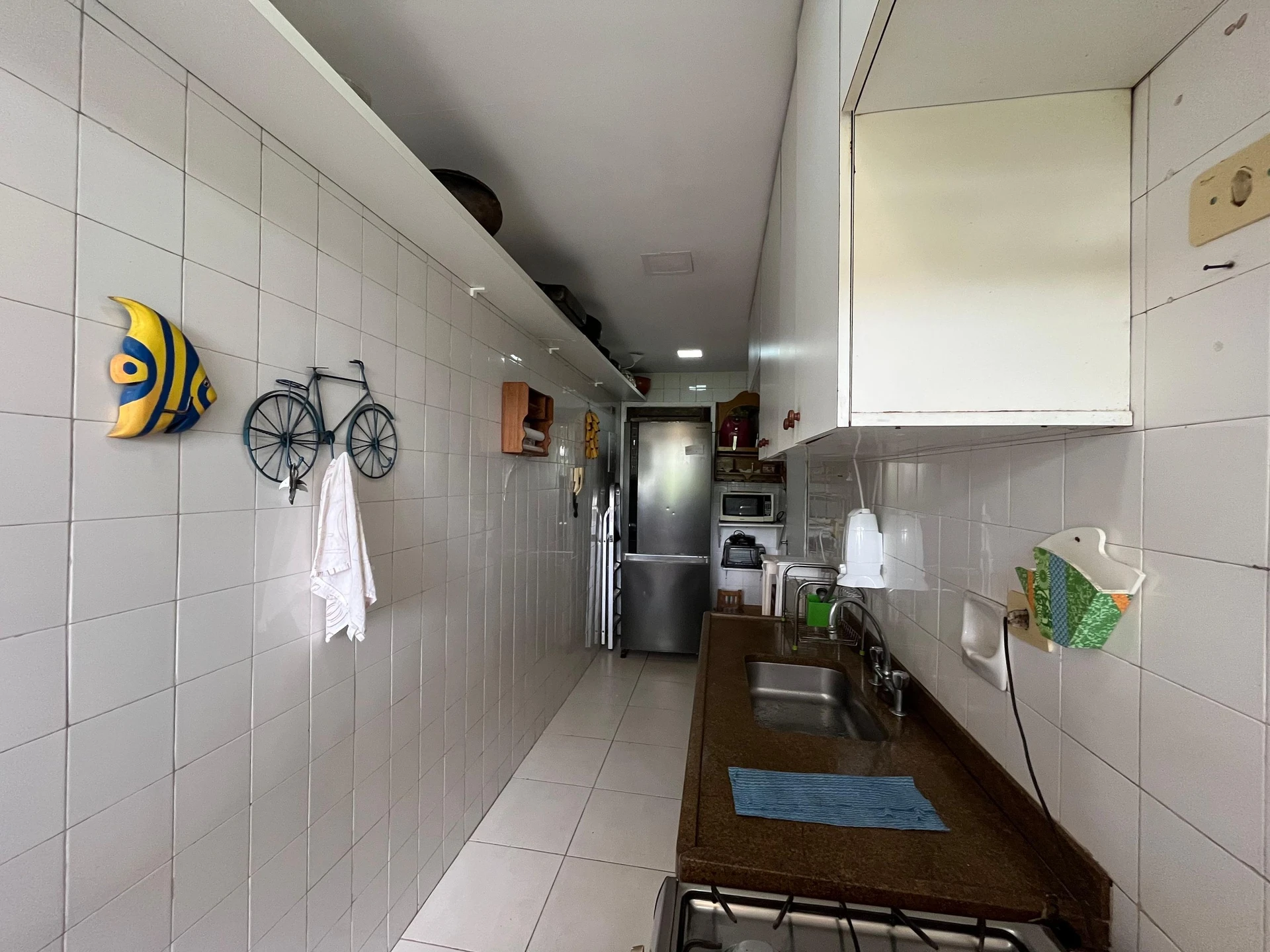 Furnished apartment, 86 m², with a washing machine — photo 8