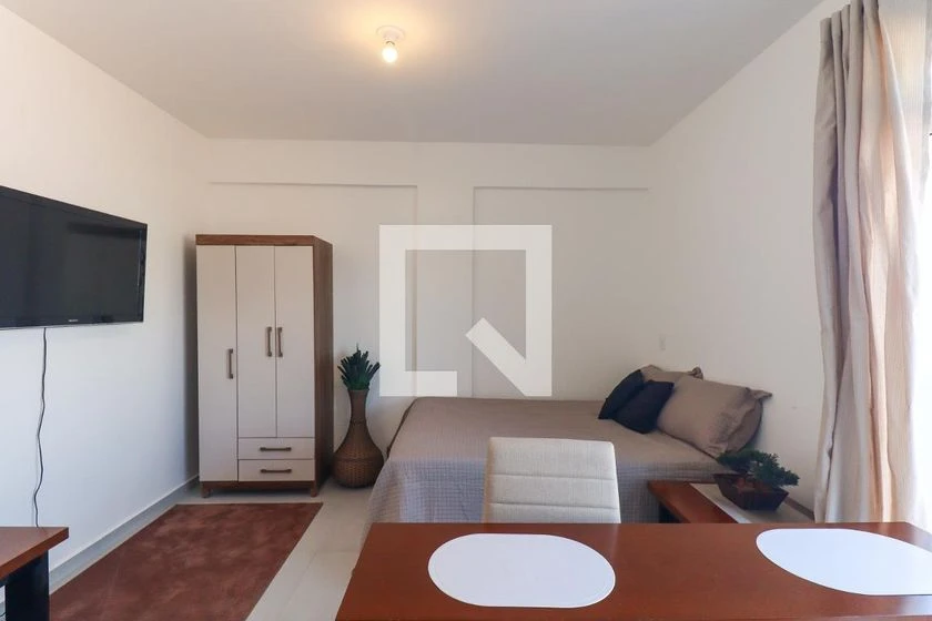 Furnished studio with 1 bedroom and 1 bathroom — photo 10