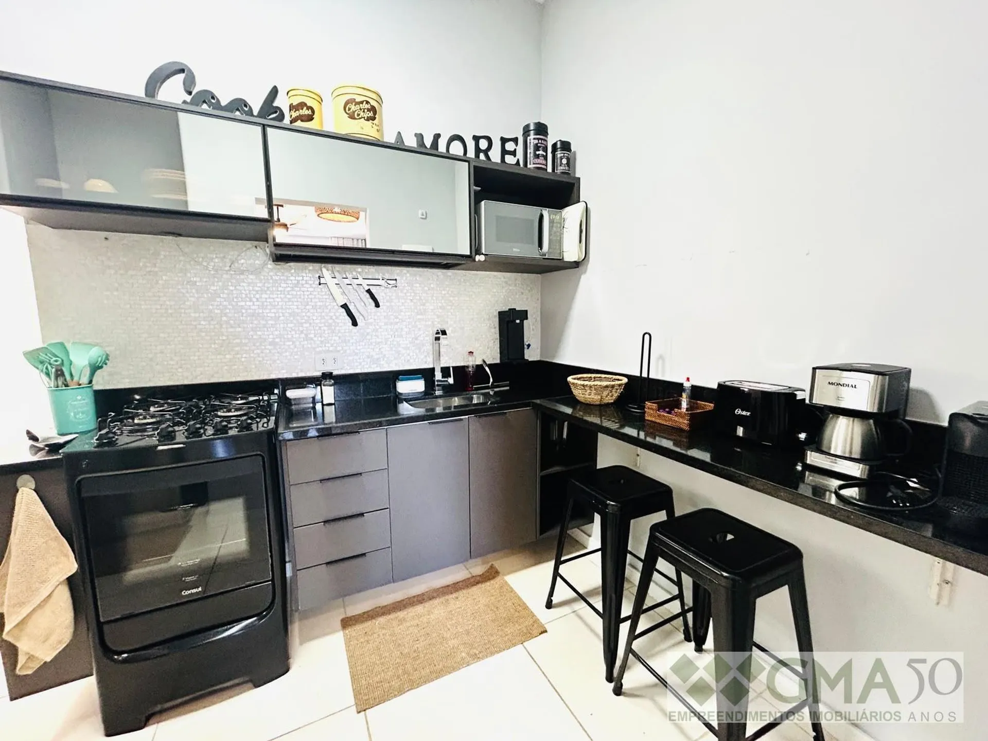 Furnished 90 m² apartment with 2 bedrooms and green views