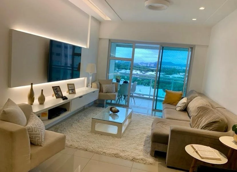 Furnished 145 m² apartment with 4 bedrooms and 2 parking spots — photo 3