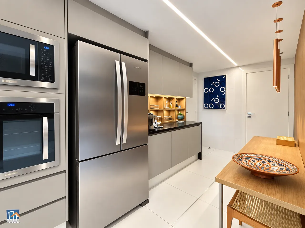 Apartment on the 30th floor with a dishwasher — photo 26