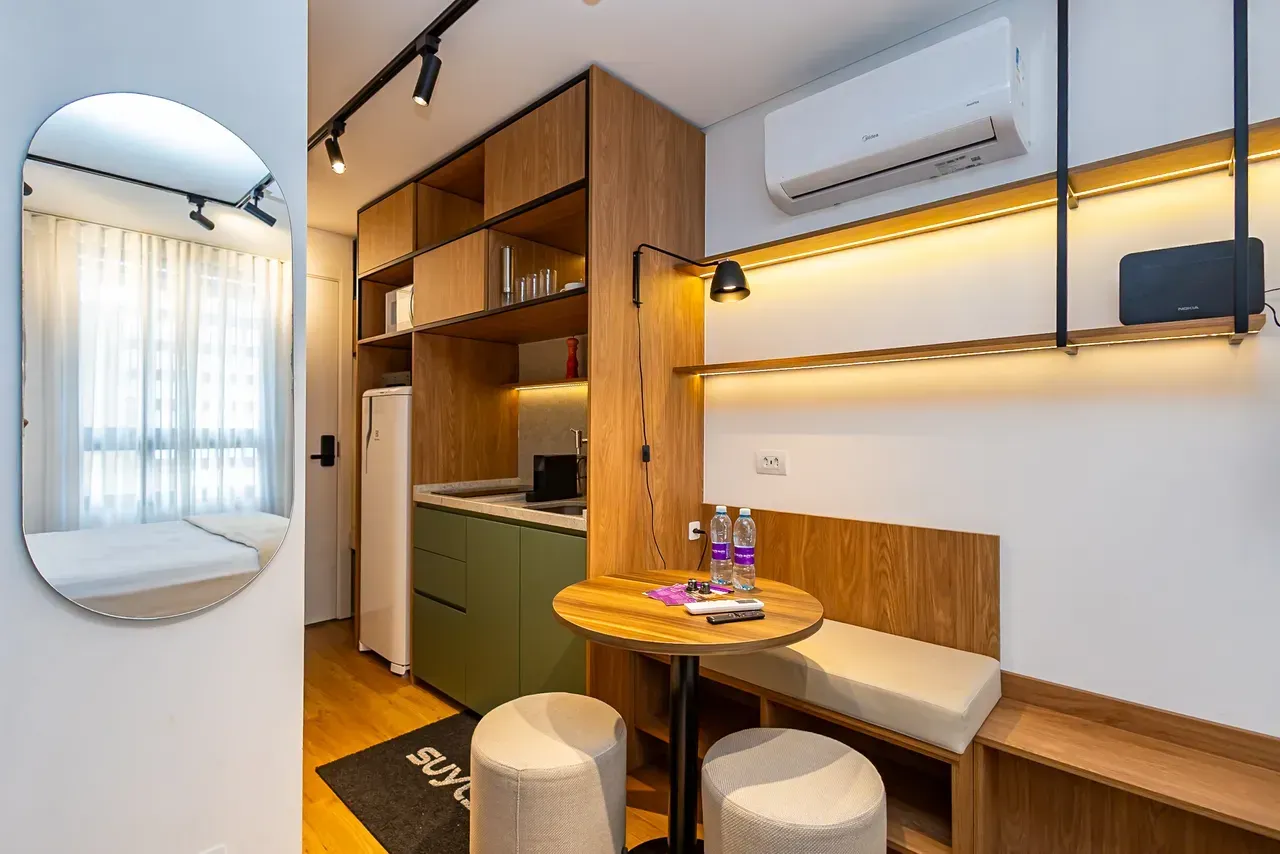 Apartamento mobiliado de 1 dormitório e 1 banheiro — photo 6