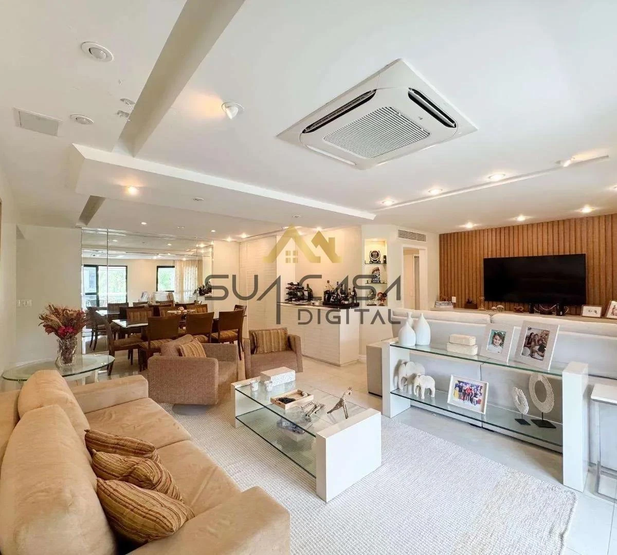 Apartamento mobiliado de 3 quartos com varanda envidraçada — photo 5