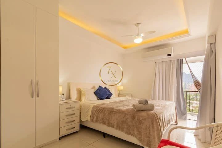 Furnished 1-bedroom apartment with 2 bathrooms and 72 m²