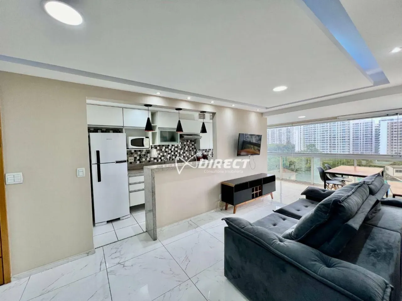 Furnished 3-bedroom apartment with 2 bathrooms — photo 9