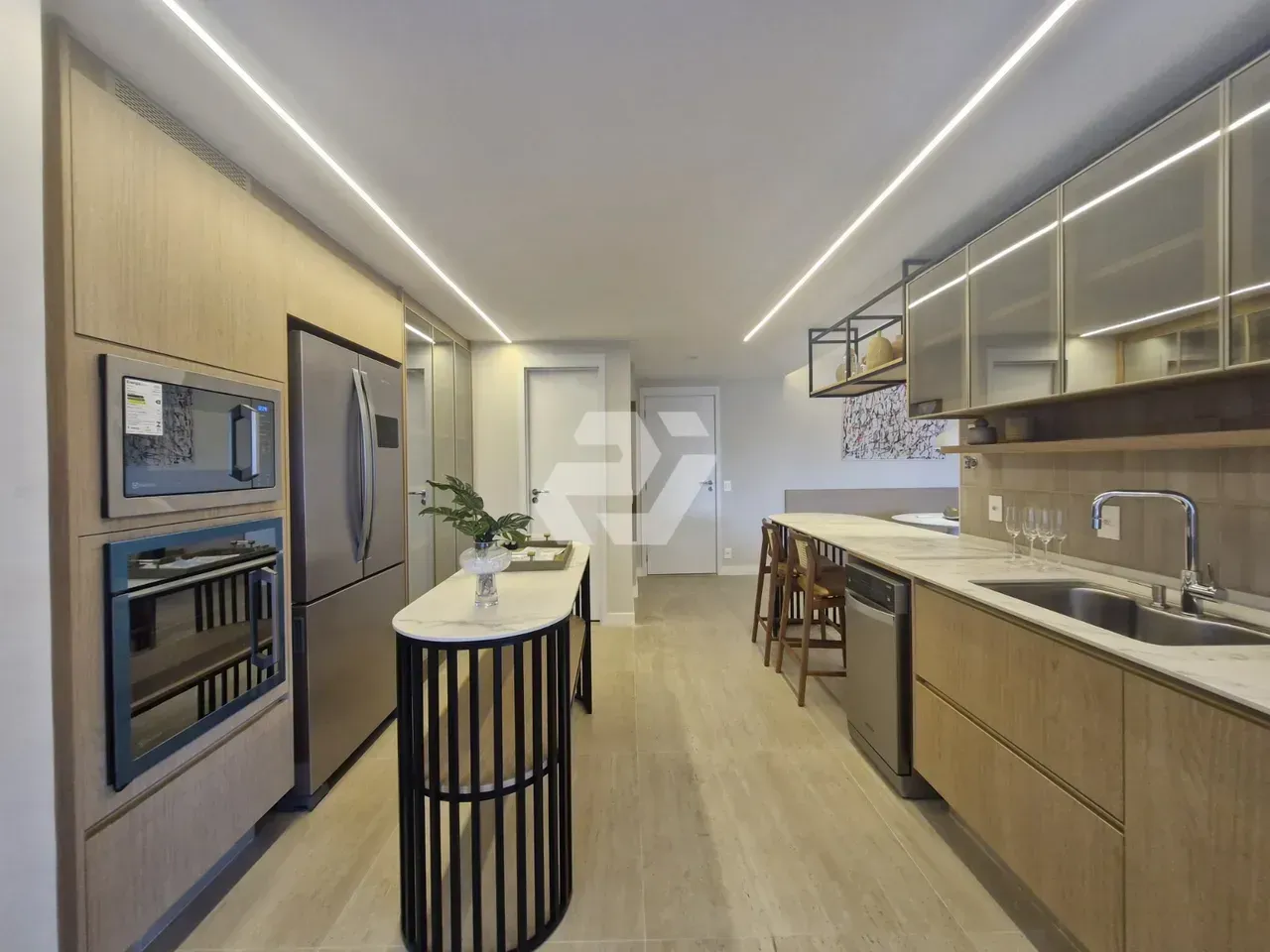 Apartamento mobiliado de 3 quartos com cozinha integrada — photo 29