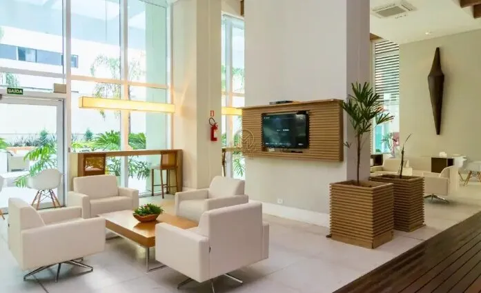 Apartamento mobiliado com ar-condicionado e cozinha americana — photo 19