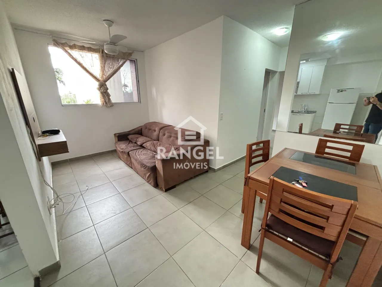 Furnished apartment with 2 bedrooms and 1 bathroom