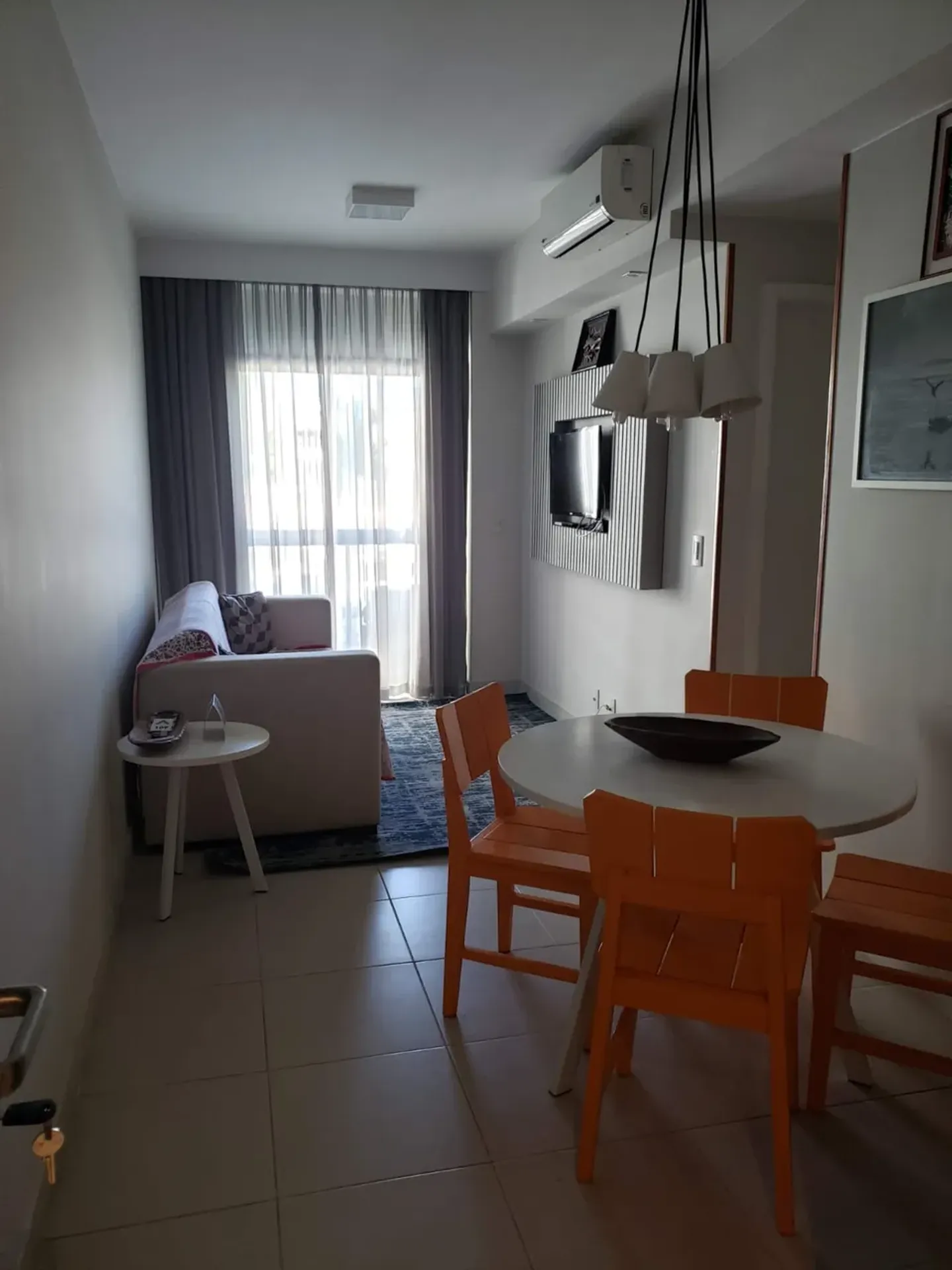 Furnished one-bedroom apartment, 45 m²