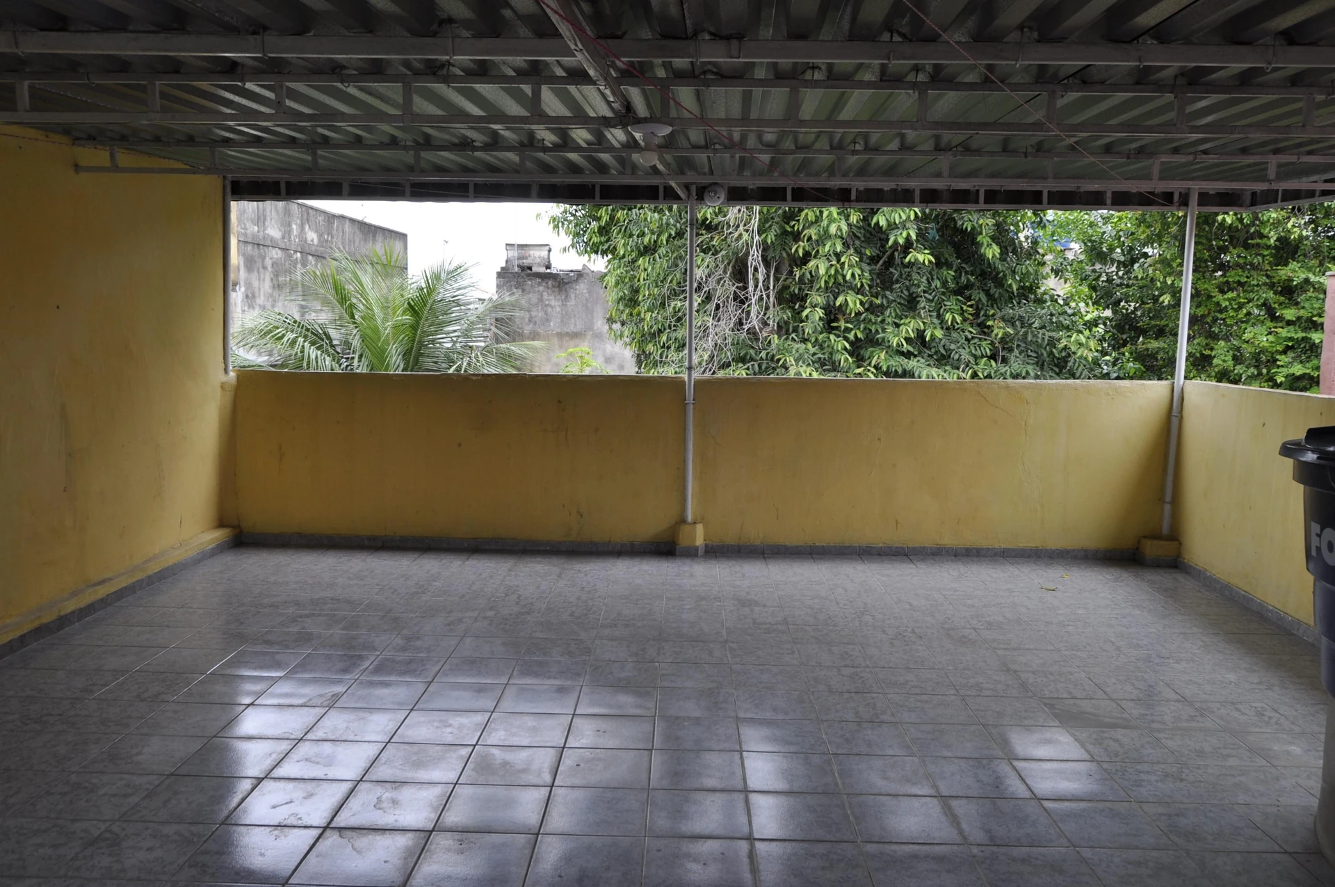 Garden in a 2-bedroom house, 50 m²