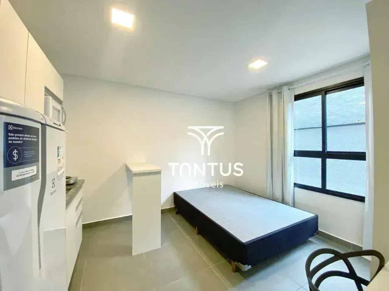 Furnished studio with 19 m², 1 bedroom and no parking