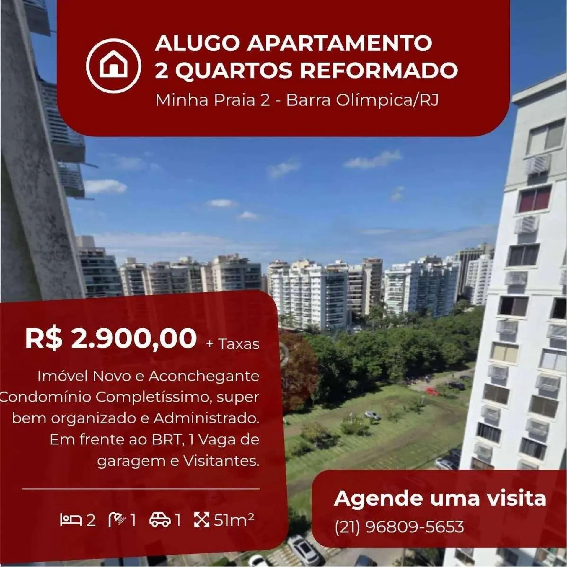 Apartamento com vista para as montanhas, Barra Olímpica — photo 21