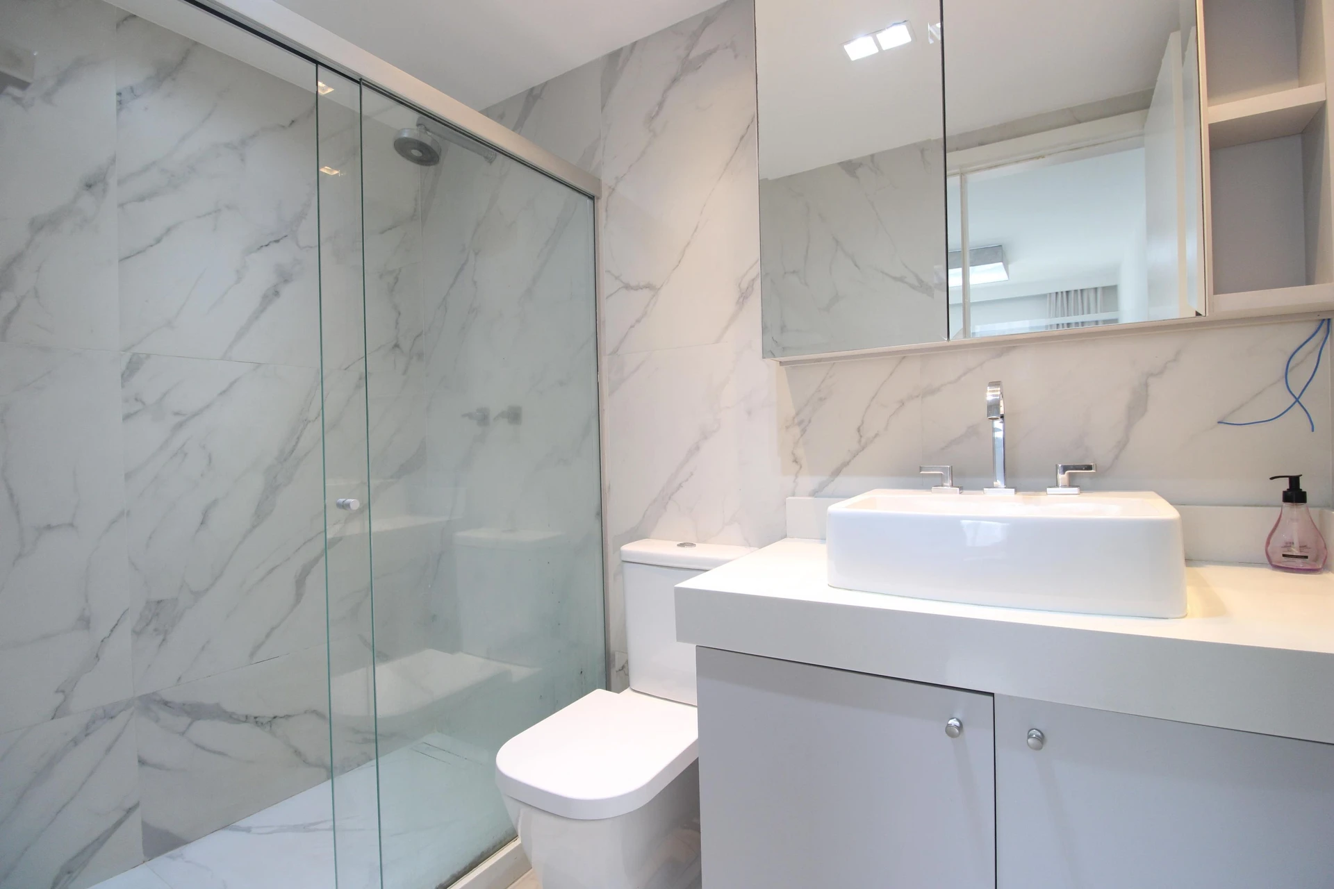 Apartamento mobiliado de 2 quartos em condomínio com sauna — photo 12
