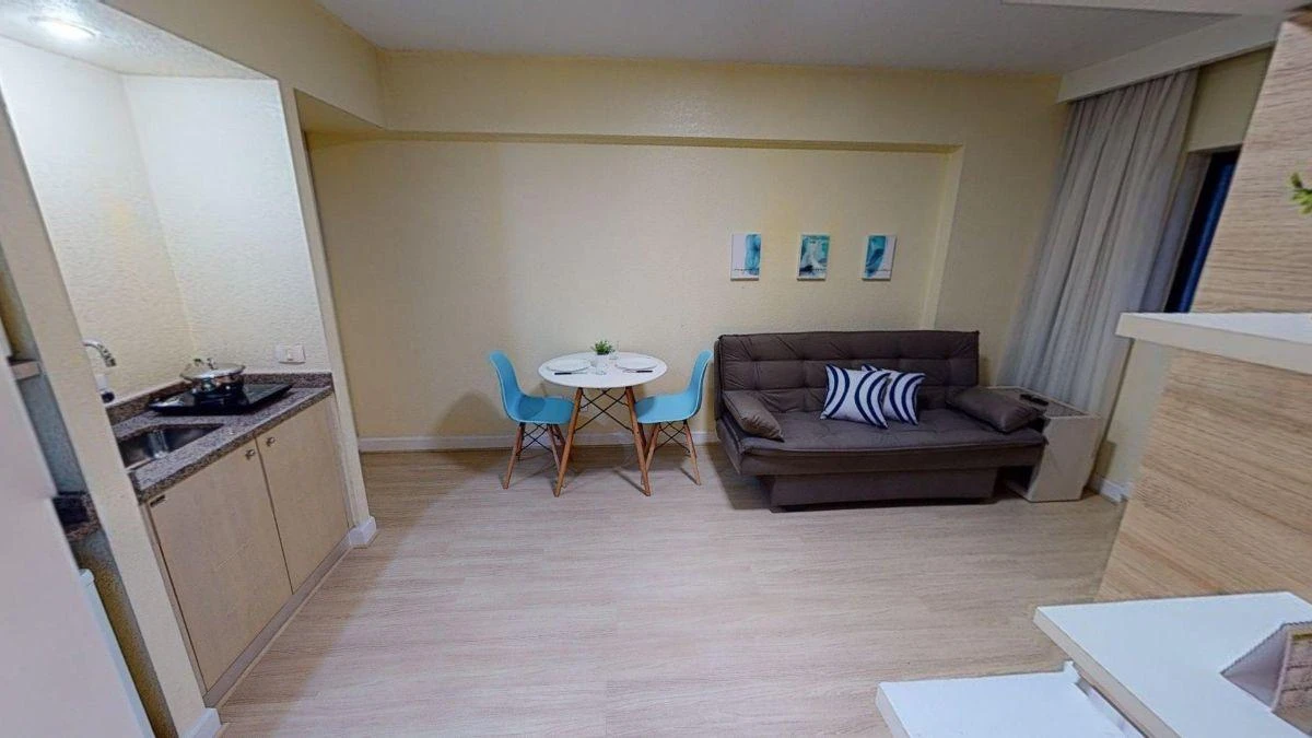 Washing machine in a one-bedroom apartment, 40 m² — photo 12