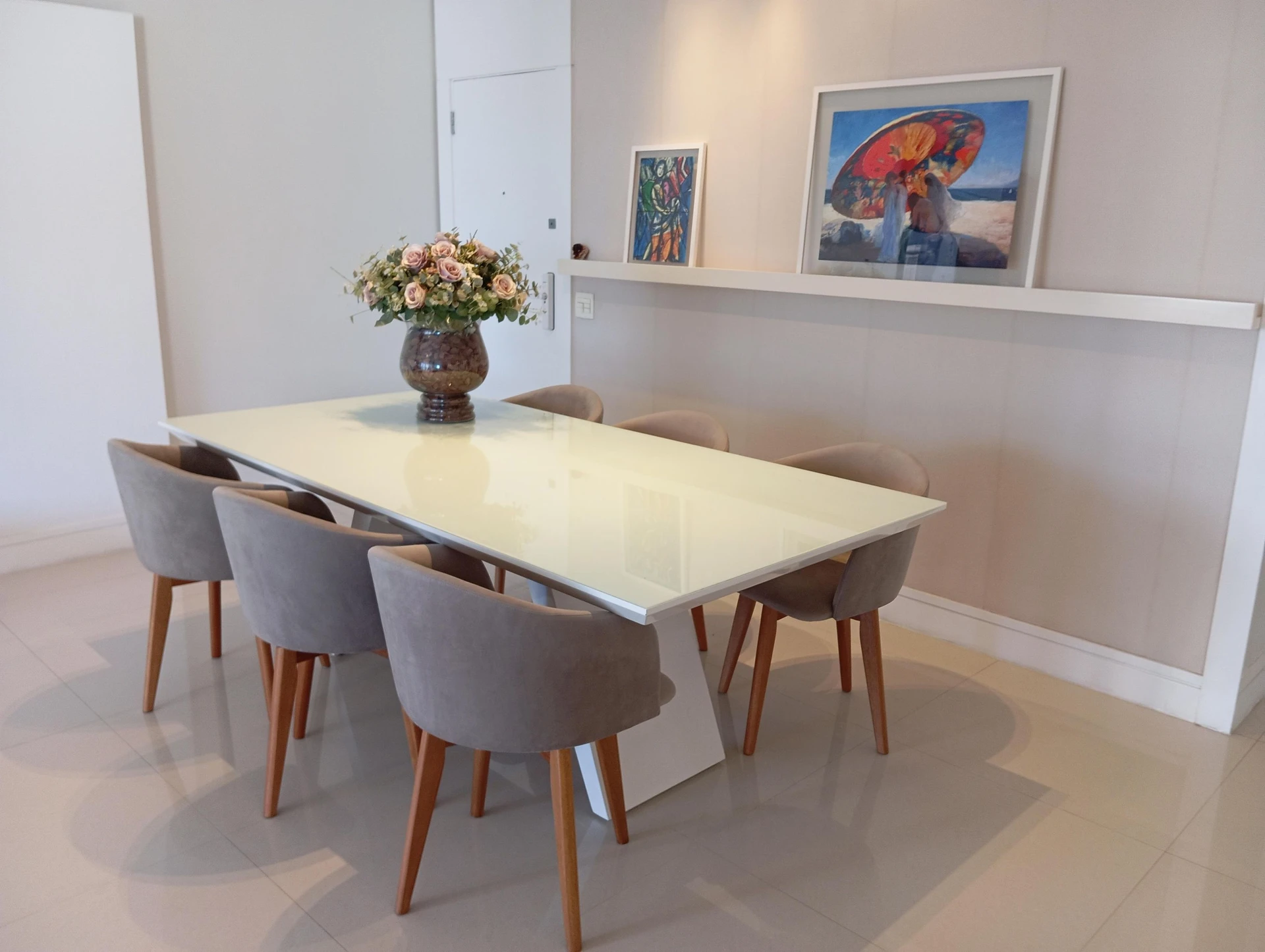 Furnished 3-bedroom apartment with enclosed balcony — photo 13