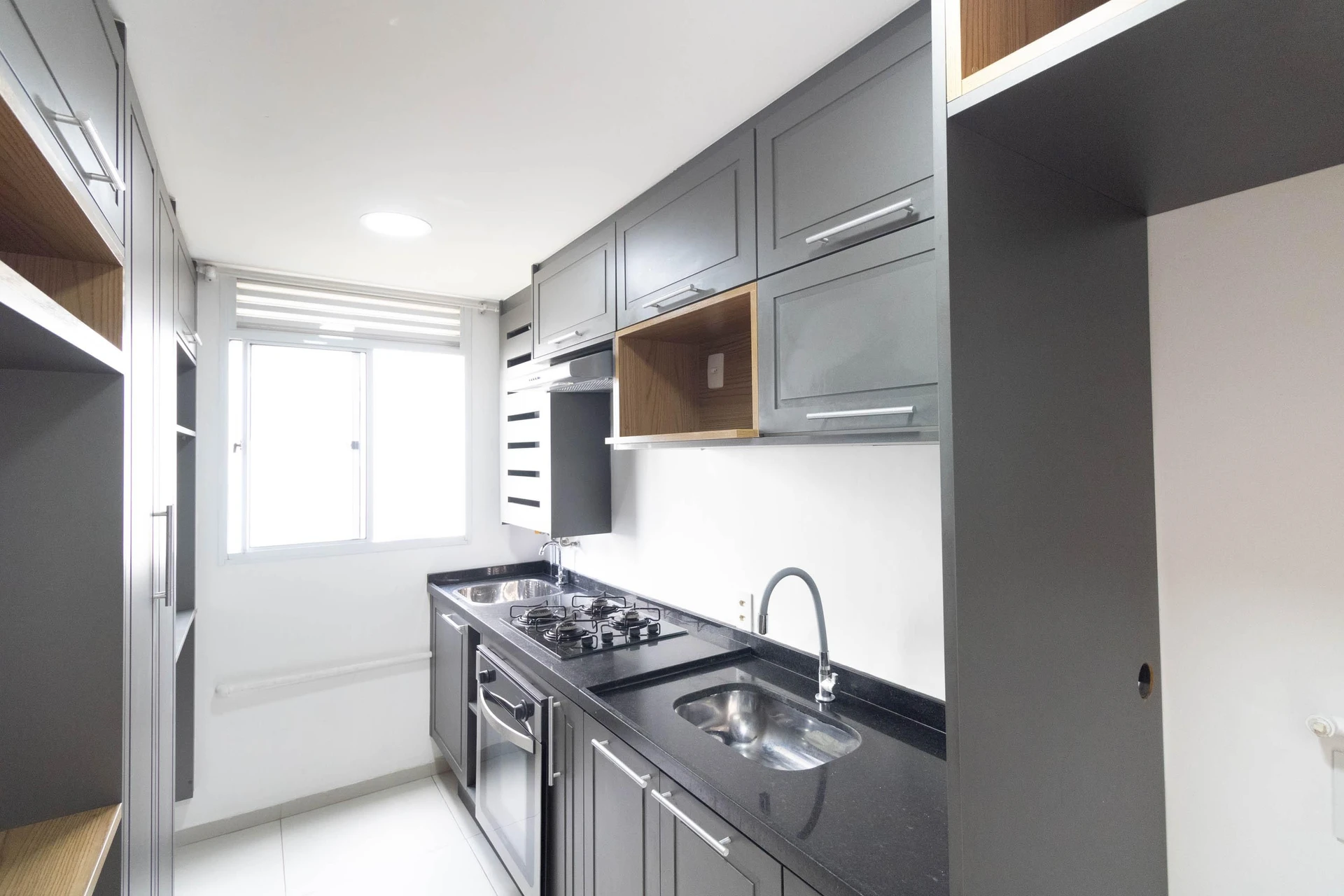 Furnished apartment, 42 m², with a washing machine — photo 15