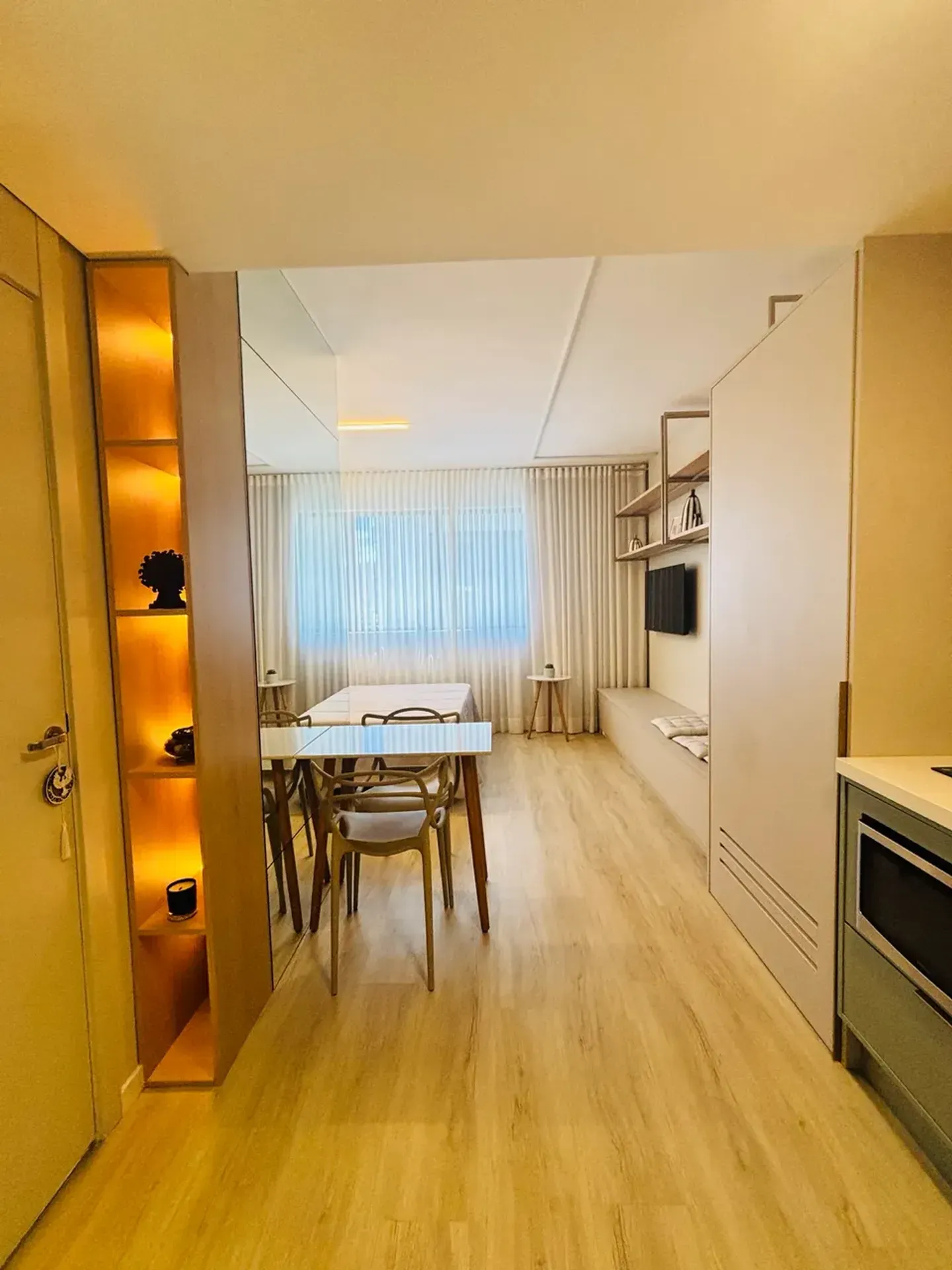 Apartamento mobiliado com 1 dormitório e 1 banheiro — photo 9