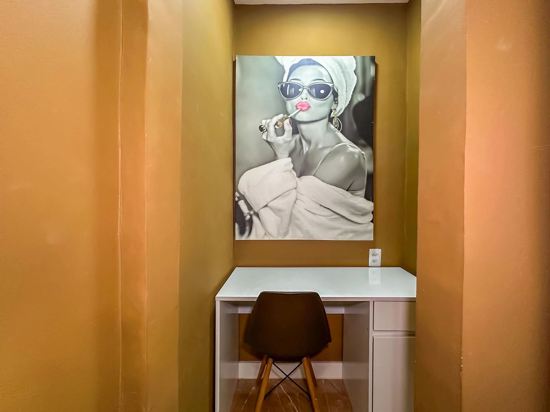 Home office in a one-bedroom apartment, 37 m² — photo 20