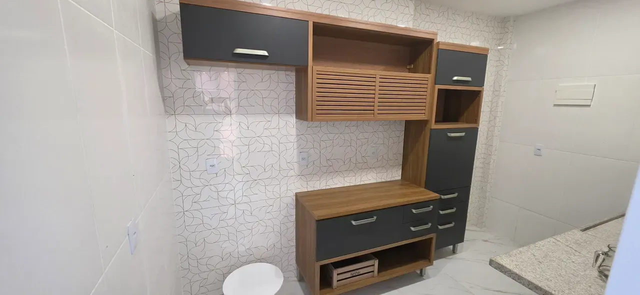 Renovated house with 2 bedrooms and open-plan kitchen