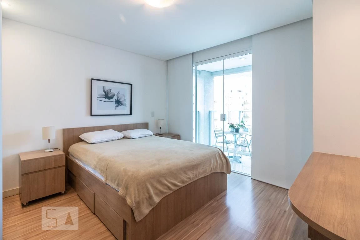 One-bedroom apartment with a washing machine in Curitiba — photo 5