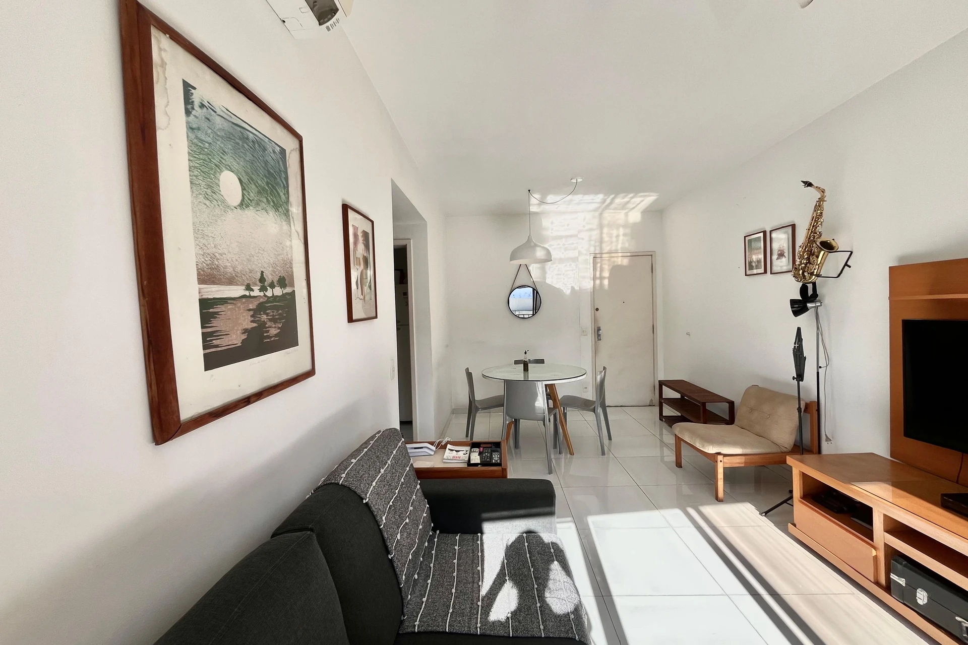 Apartamento mobiliado de 1 quarto em condomínio com sauna — photo 18