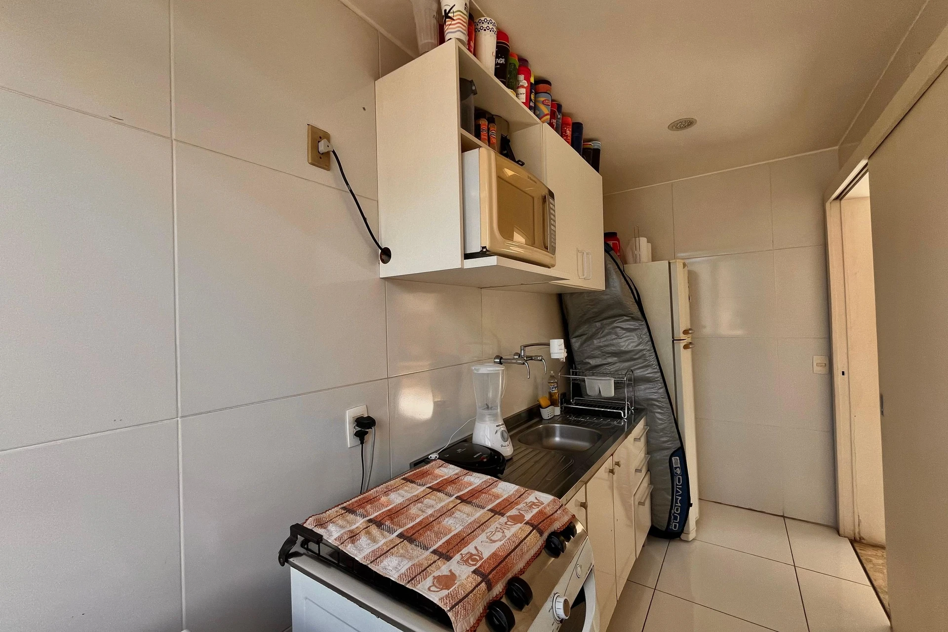 Apartamento mobiliado de 1 quarto em condomínio com sauna — photo 12