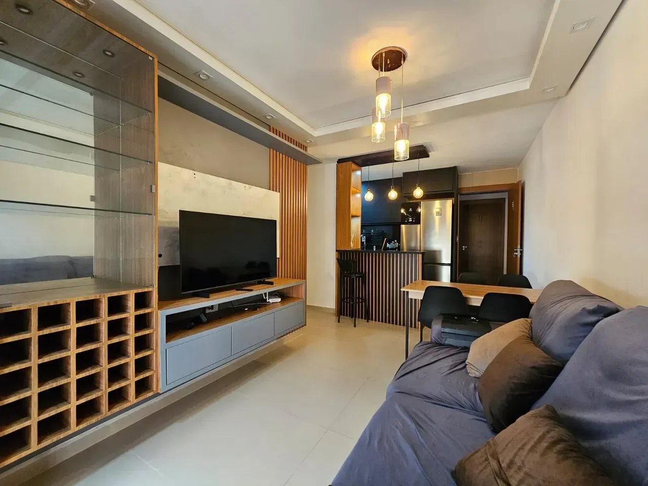 Apartamento mobiliado com 3 quartos e cozinha integrada — photo 7