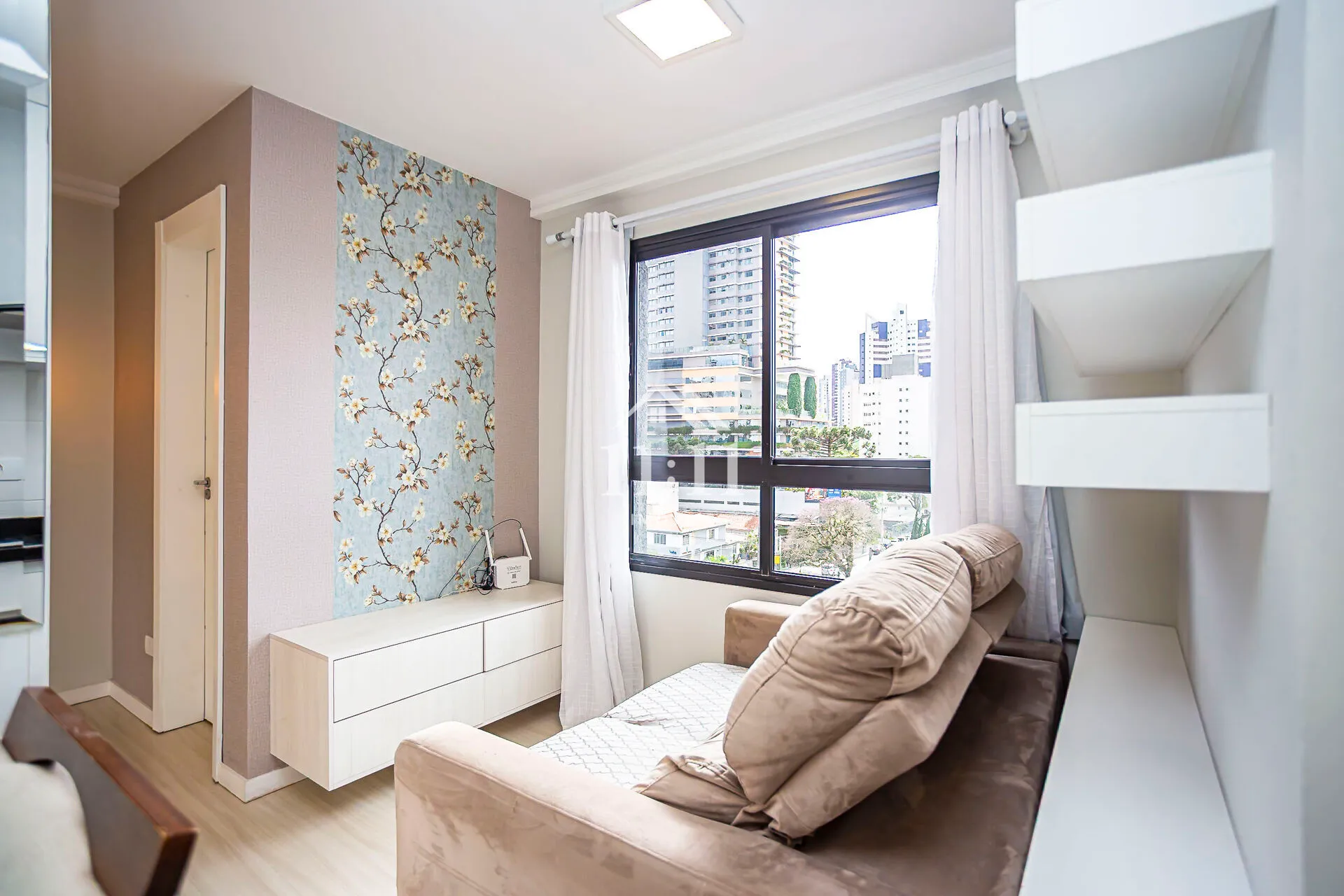 Furnished 1-bedroom apartment, 25 m², no parking