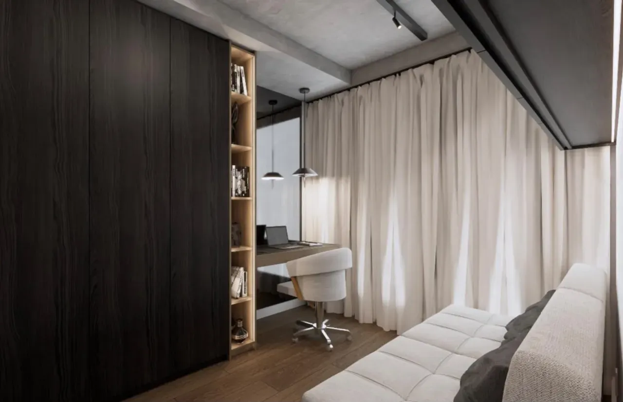 2 quartos e janelas do piso ao teto: apartamento de 84 m² — photo 35