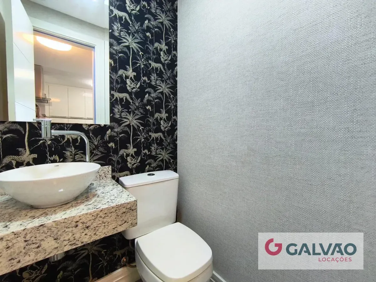 Furnished apartment, 91 m², with floor-to-ceiling windows — photo 14
