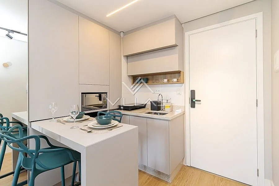 Furnished studio 28 m² with 1 bedroom and 1 bathroom — photo 5