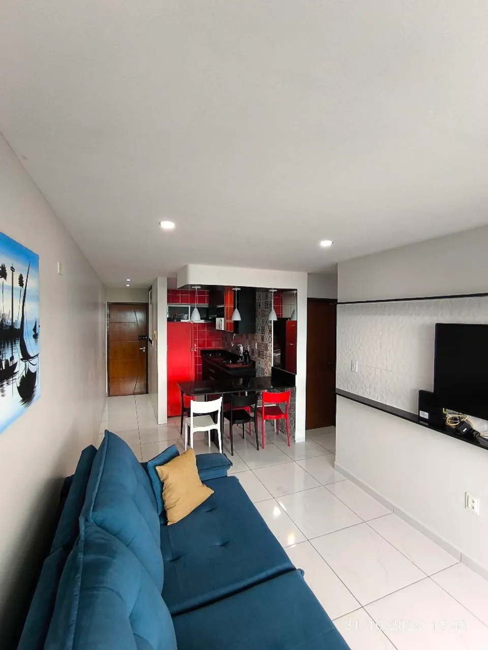 Apartamento mobiliado com 2 quartos e varanda fechada — photo 5