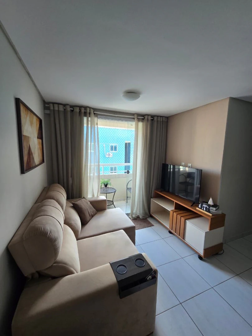2-bedroom apartment with a washing machine in João Pessoa — photo 6
