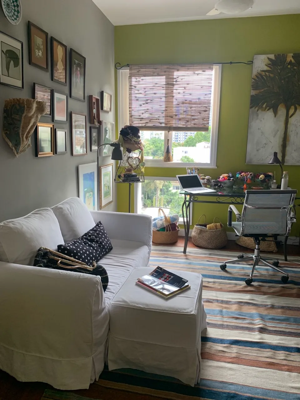 Apartamento mobiliado, 80 m², com janelas do piso ao teto — photo 9