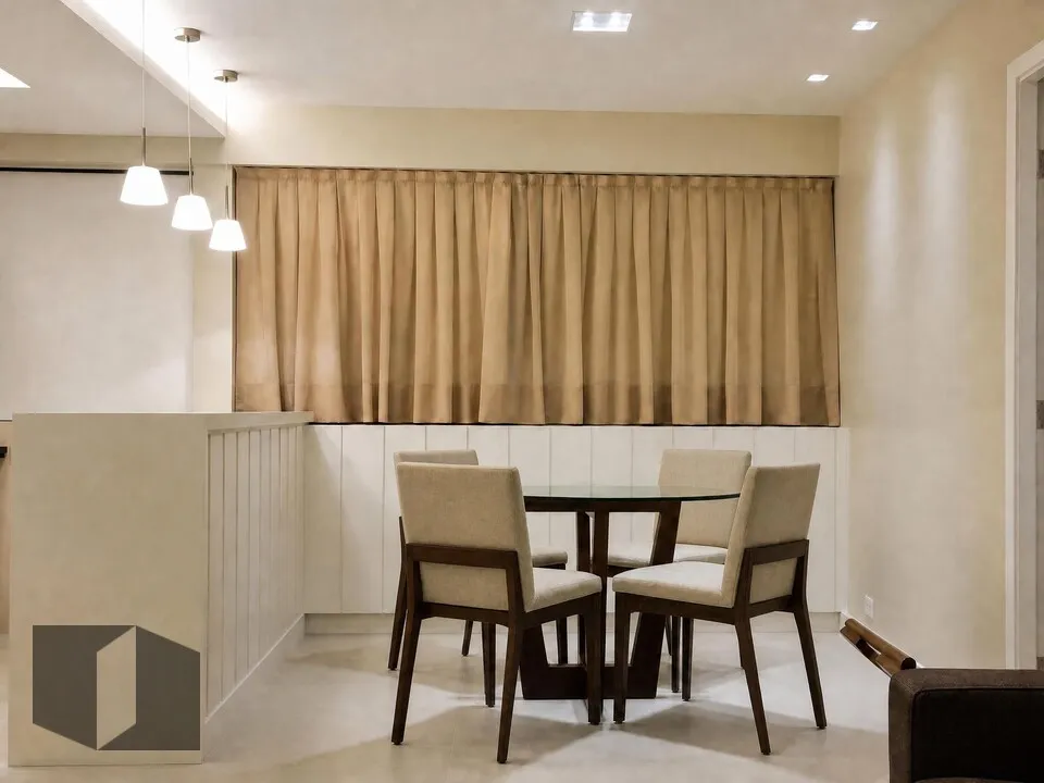 Furnished 1-bedroom apartment with open-plan kitchen — photo 8