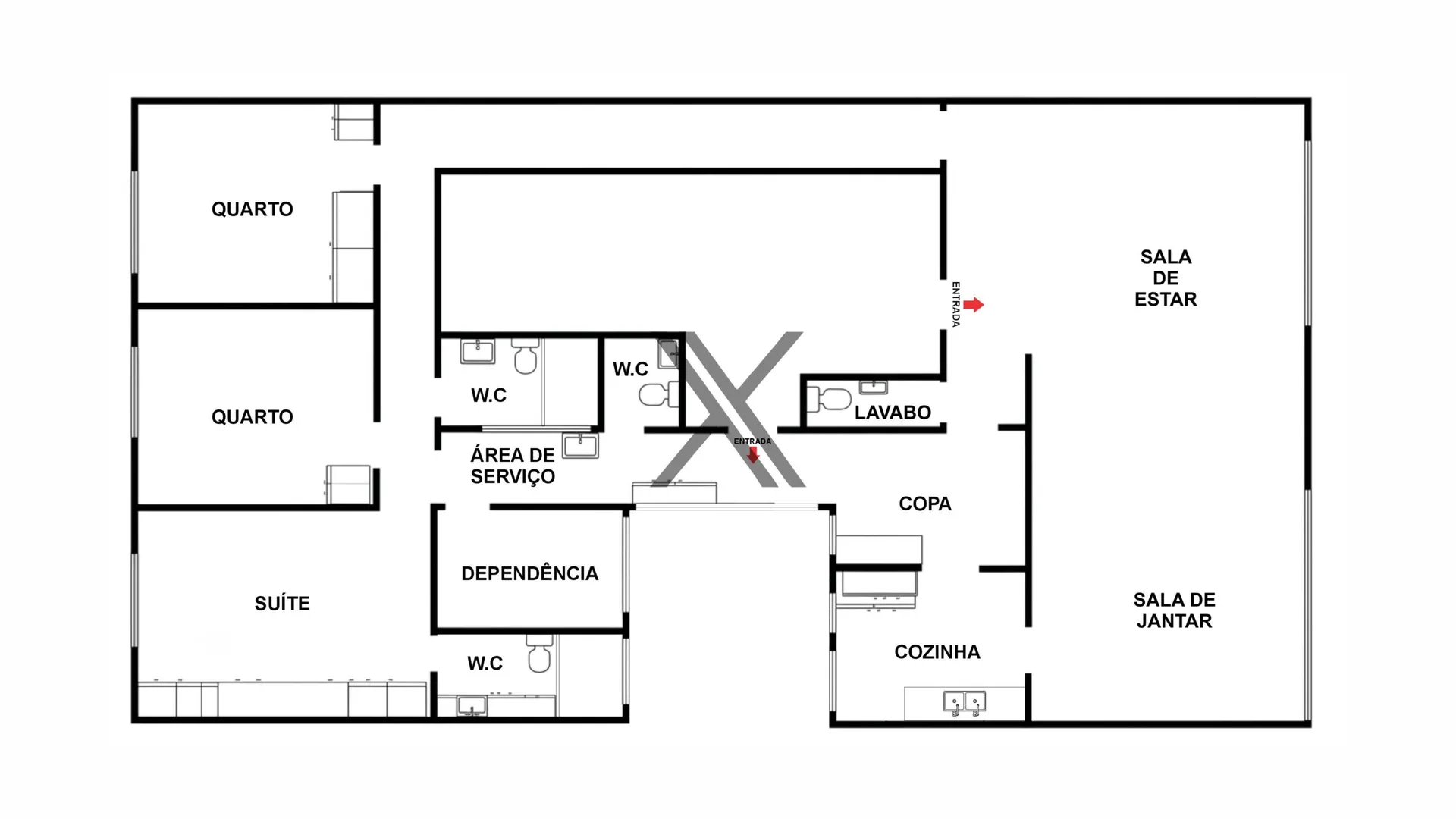 Apartamento com piso de madeira ou laminado, Ipanema — photo 24