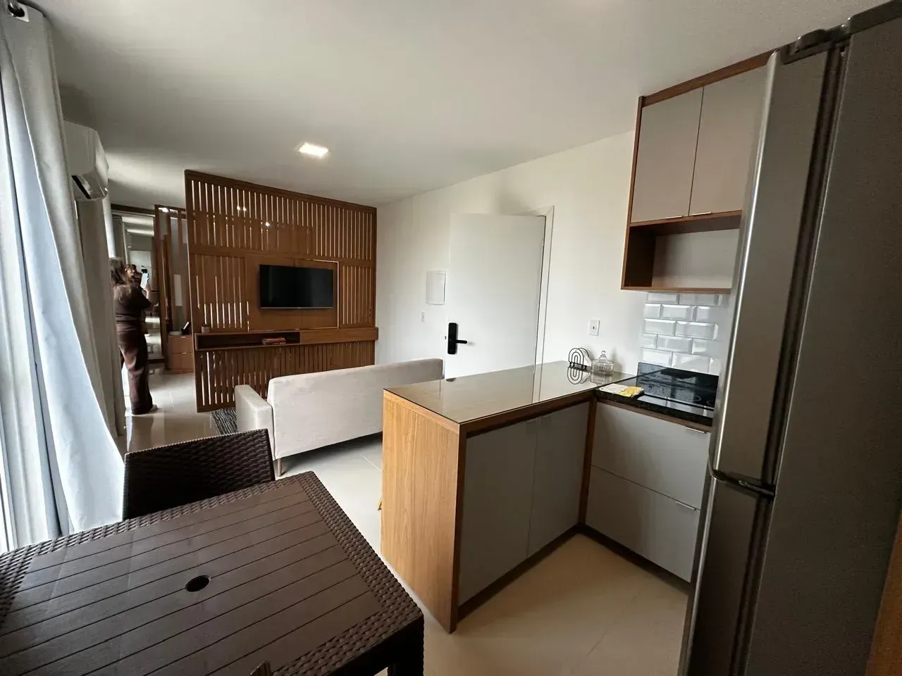 Furnished 1-bedroom apartment with 1 bathroom and parking — photo 6