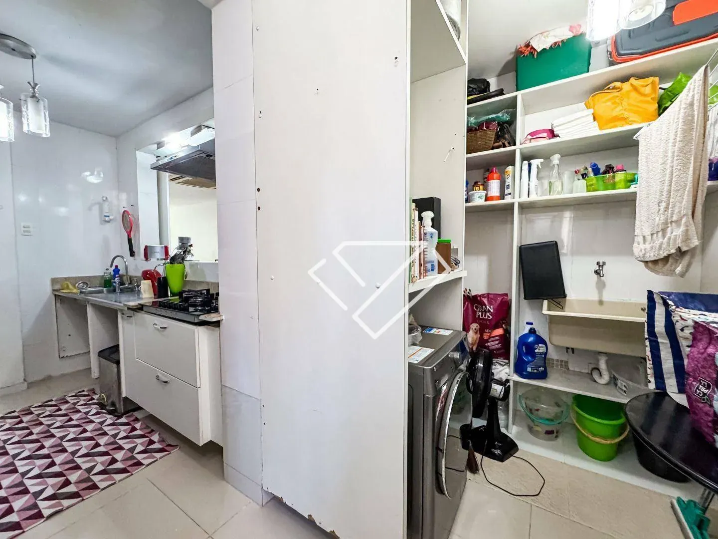Furnished apartment, 108 m², with a washing machine — photo 17