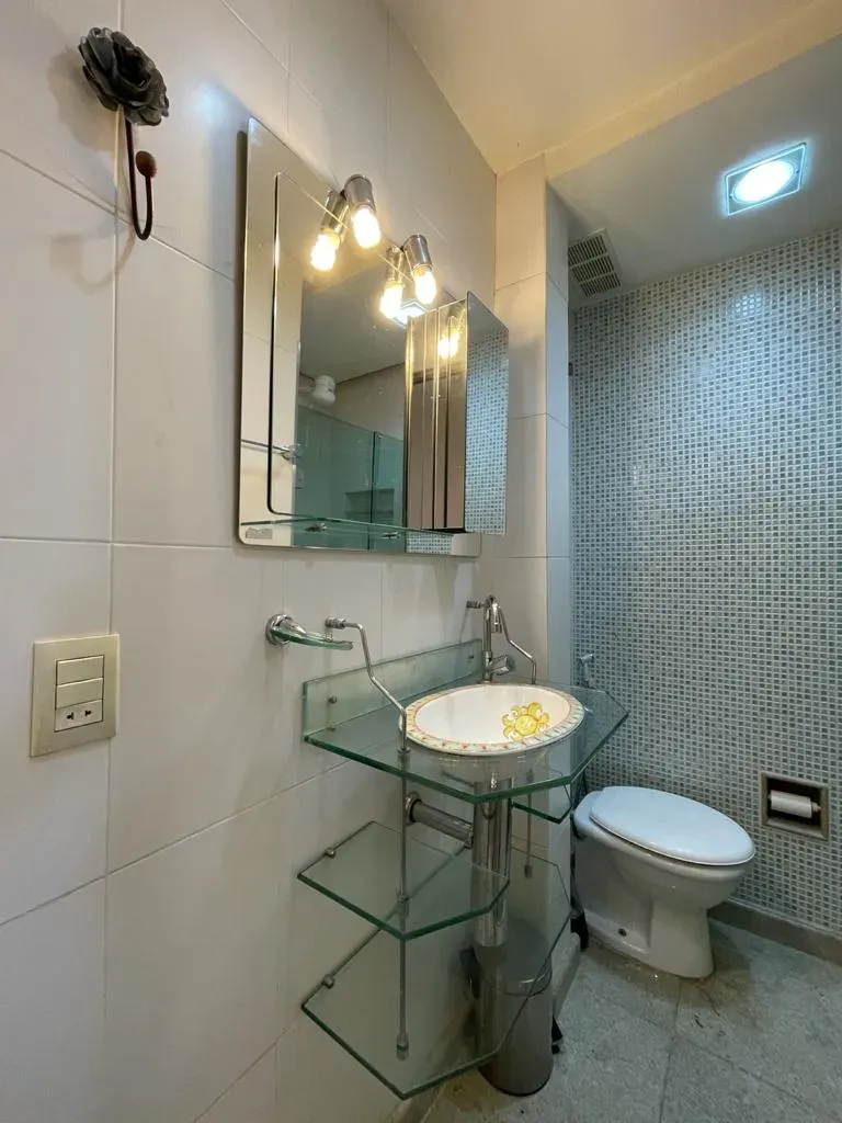 Apartment on the 10th floor with a washing machine — photo 17