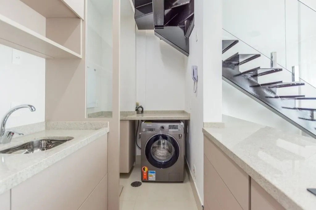 Apartamento mobiliado com cozinha em conceito aberto e 1 vaga — photo 13