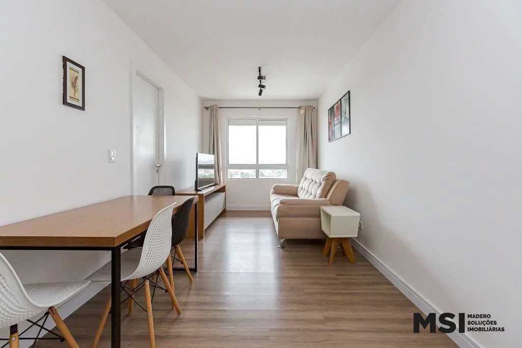 One-bedroom apartment with a washing machine in Curitiba — photo 6
