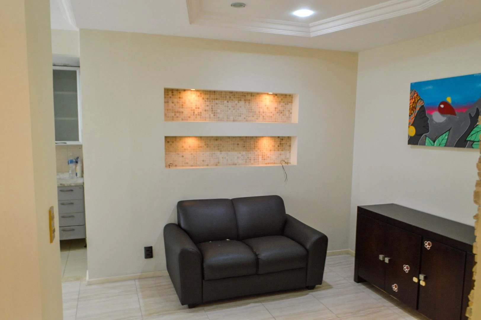 2-bedroom apartment with open-plan kitchen and balcony — photo 19