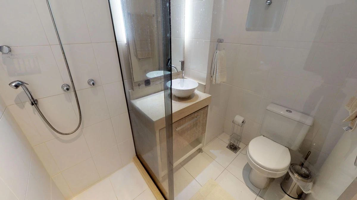 48 m² apartment with a home office and a washing machine — photo 28