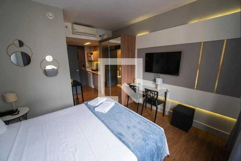 Studio mobiliado, 25 m², com máquina de lavar — photo 3